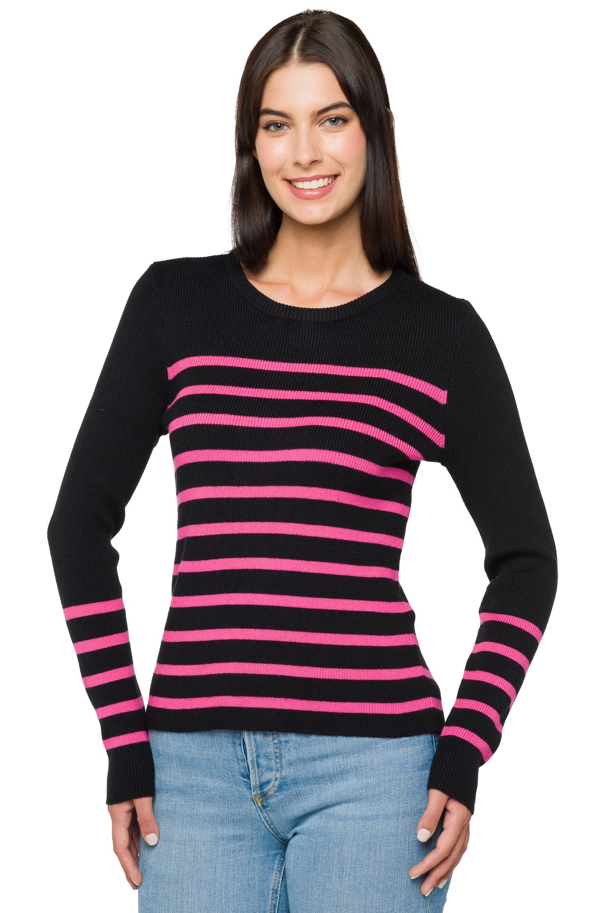 SELENE Black-Fucsia