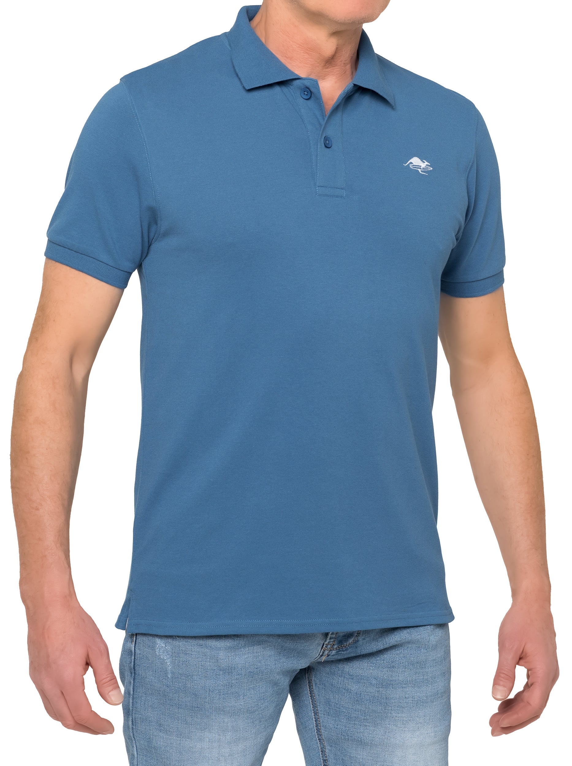 STONEY Aquablue-White
