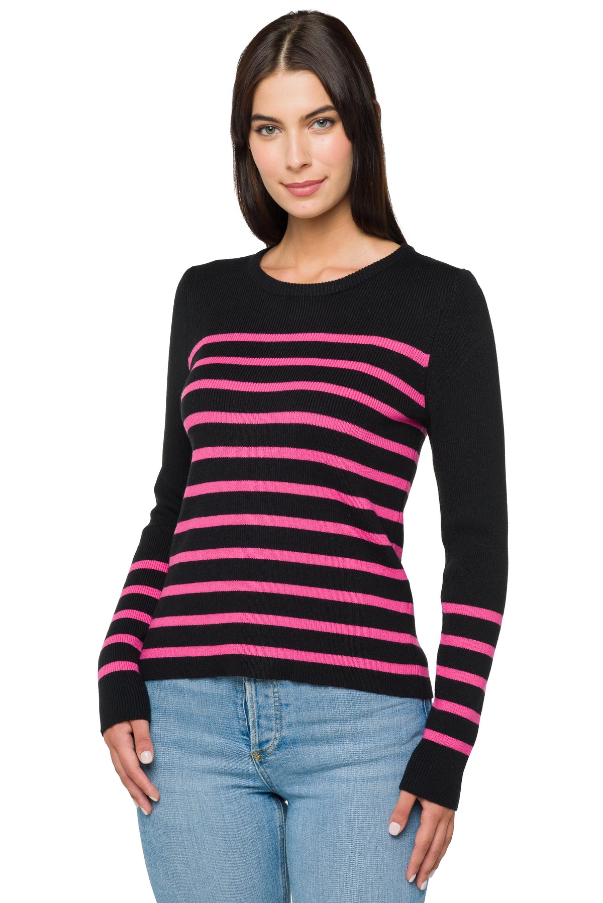 SELENE Black-Fucsia